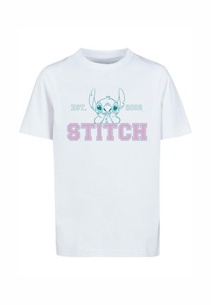 LILO AND STITCH - COLLEGIAL PASTEL  - Print T-shirt - white