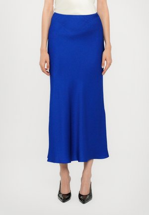 CHAMPAKA MIDI SKIRT - Falda de tubo - blue