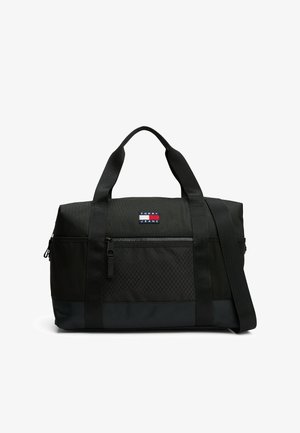 DIAMOND TEXTURE LOGO DUFFEL - Bolsa de fin de semana - black