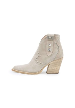Stivaletti texani / biker - ivory