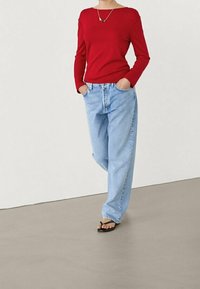Massimo Dutti Strickpullover - red