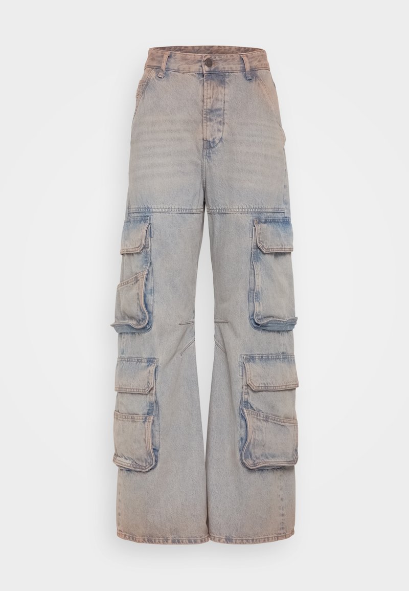 Diesel D-SIRE-CARGO-D - Flared Jeans - 70w/grau - Zalando.de