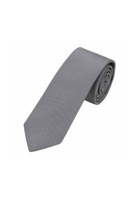 Seidenfalter Krawatte - dunkelgrau