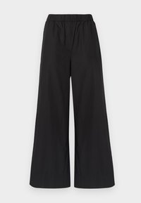 WIDE LEG PANT - Hlače - black