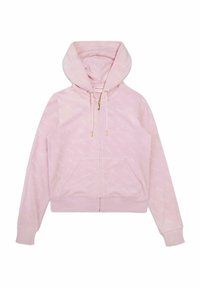 GIGI DEBOSSED ZIP - Felpa con zip - cherry blossom