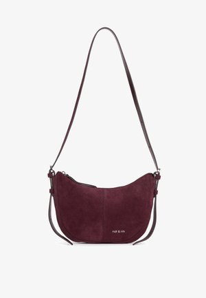 nat & nin, NAT & NIN CROSS BODY BAG MINI RODEO - Sac bandoulière - dark purple