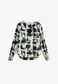 Geselecteerd, navy inky check
