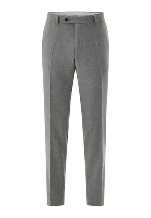 Suit trousers - hellgrau