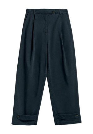 REGULAR FIT -  TAPERED BARREL  - Pantaloni - navy