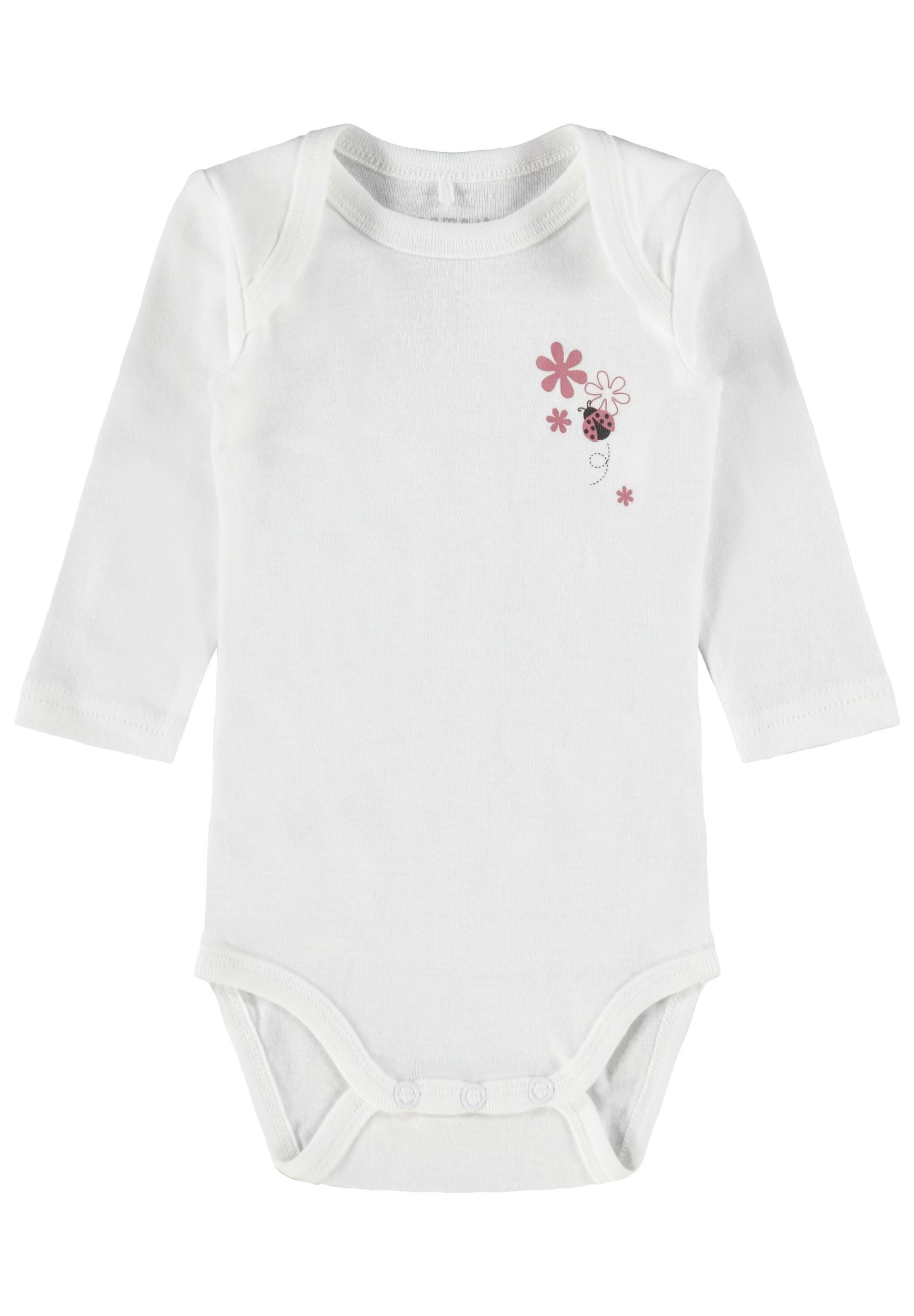 Body Neonato Bimba NAME IT Nbfkabexi In Cotone Biologico E Modal, Colore Giallo, Manica 3/4