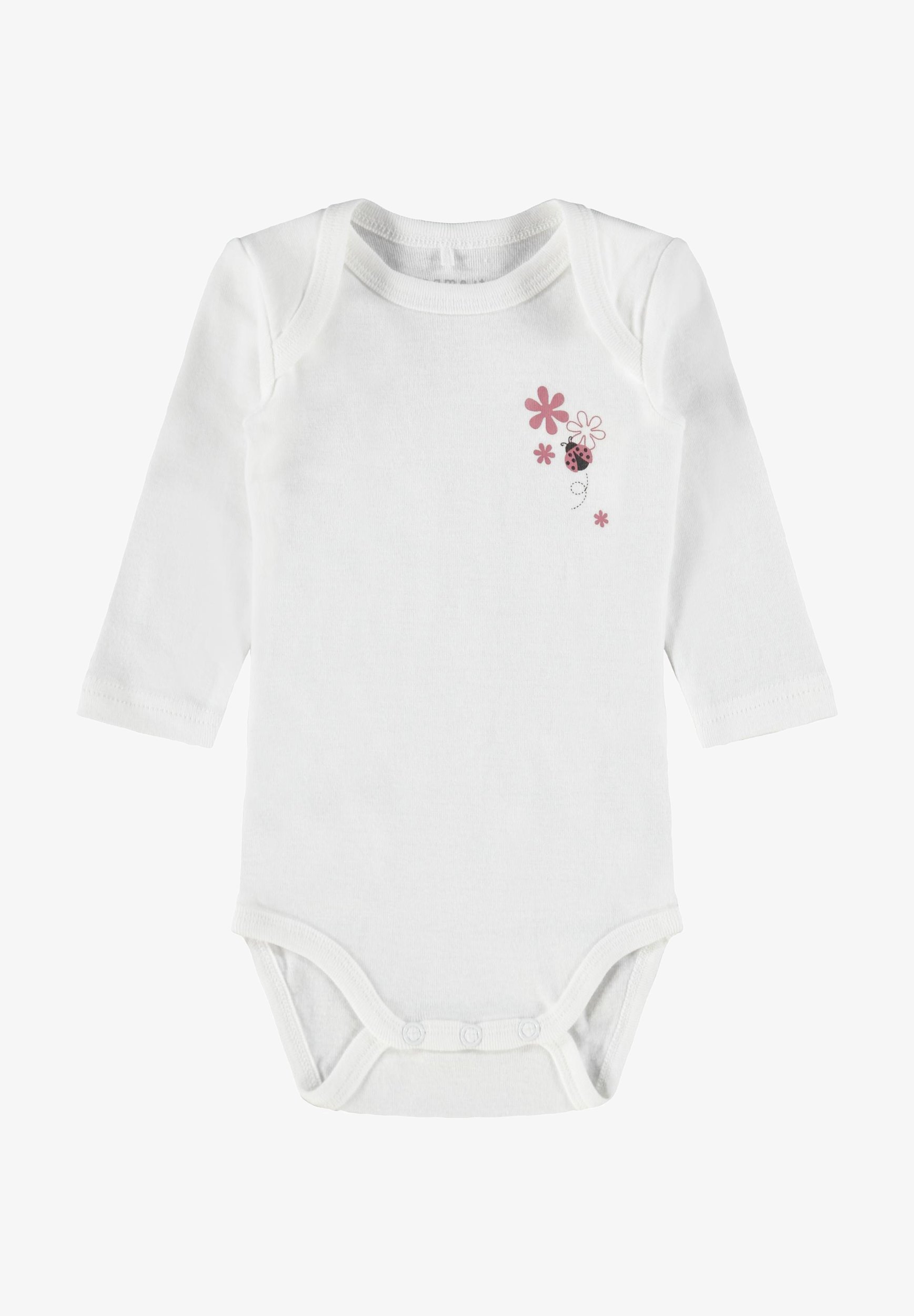 Body Neonato Bimba NAME IT Nbfkabexi In Cotone Biologico E Modal, Colore Giallo, Manica 3/4