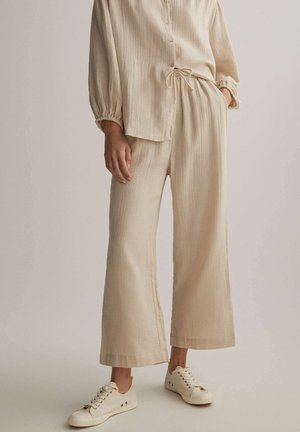 Trousers - beige