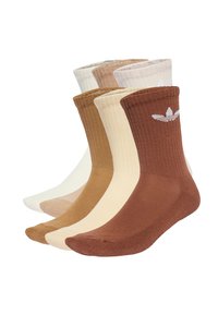 TR CREW S 6PACK - Zoknik - cream white quartz sand strata