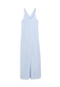 LONG FLOWING WITH BACK DETAIL - Maxi-jurk - light blue