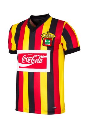 Leones Negros udeG 1992 - 93 retro voetbalshirt - T-shirt print - red yellow black