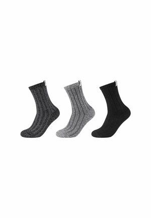 3 PACK - Strømper - black