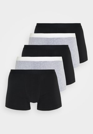 5 PACK - Panty - black/mottled grey