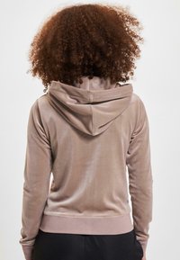 Juicy Couture ROBERTSON CLASSIC - Mikina so zipsom - fungi