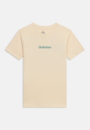 Quiksilver, RAYS - Camiseta estampada - bone white