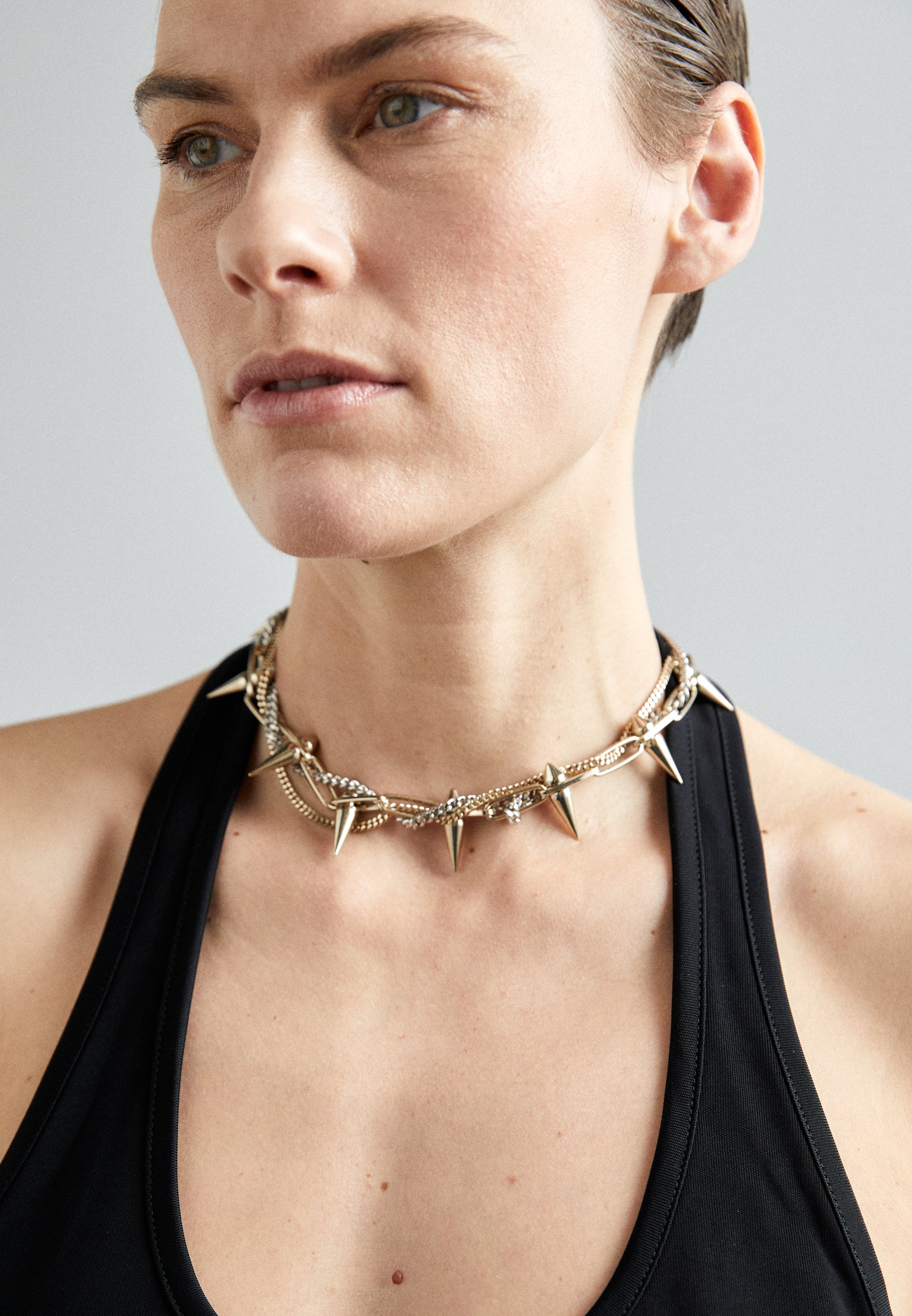 JUSTINE CLENQUET MAYA NECKLACE - Necklace - gold-coloured - Zalando