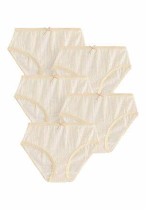 5 PACK - Kalhotky - ecru white