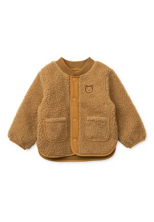 LORA PILE JACKET UNISEX - Fleecejakke - golden caramel