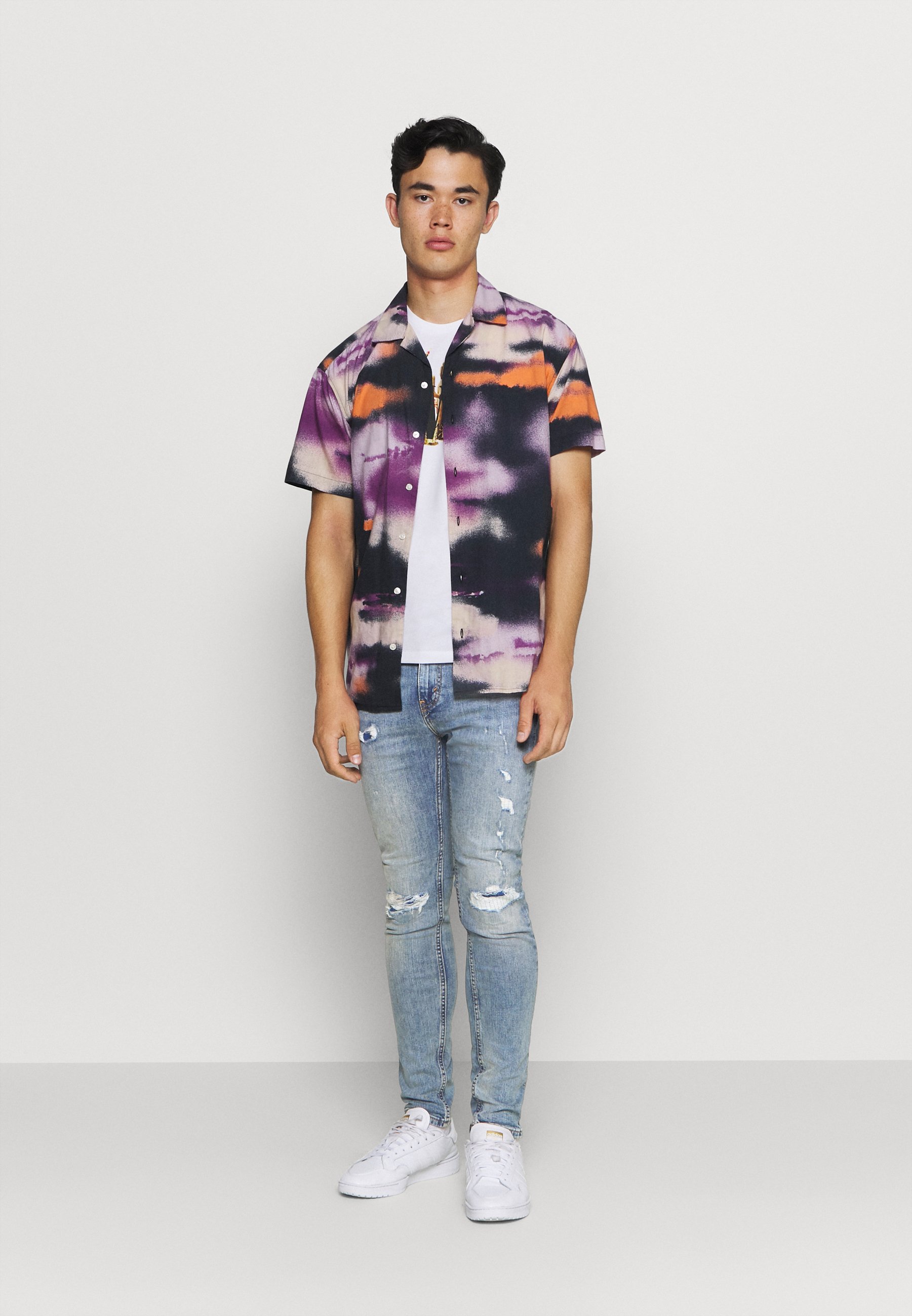Levi's® 519™ SKINNY BALL - Aptempti džinsai - light-blue denim/šviesiai  mėlyno džinso - Zalando.lt