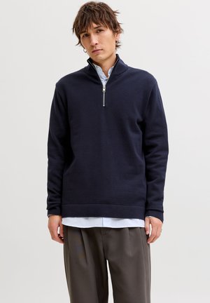 JPRBLAMILANO SPRING HALF ZIP - Svetrík - night sky