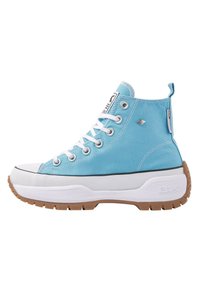 British Knights KAYA MID FLY - Sneakers hoog - off white/black heart