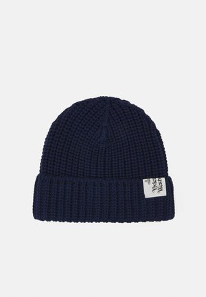 CLASSIC BEANIE UNISEX - Vunena kapa - dark blue melange