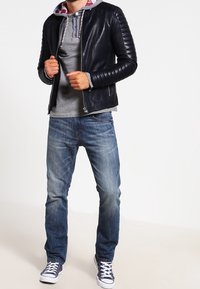 Serge Pariente Skinnjacka - dark blue