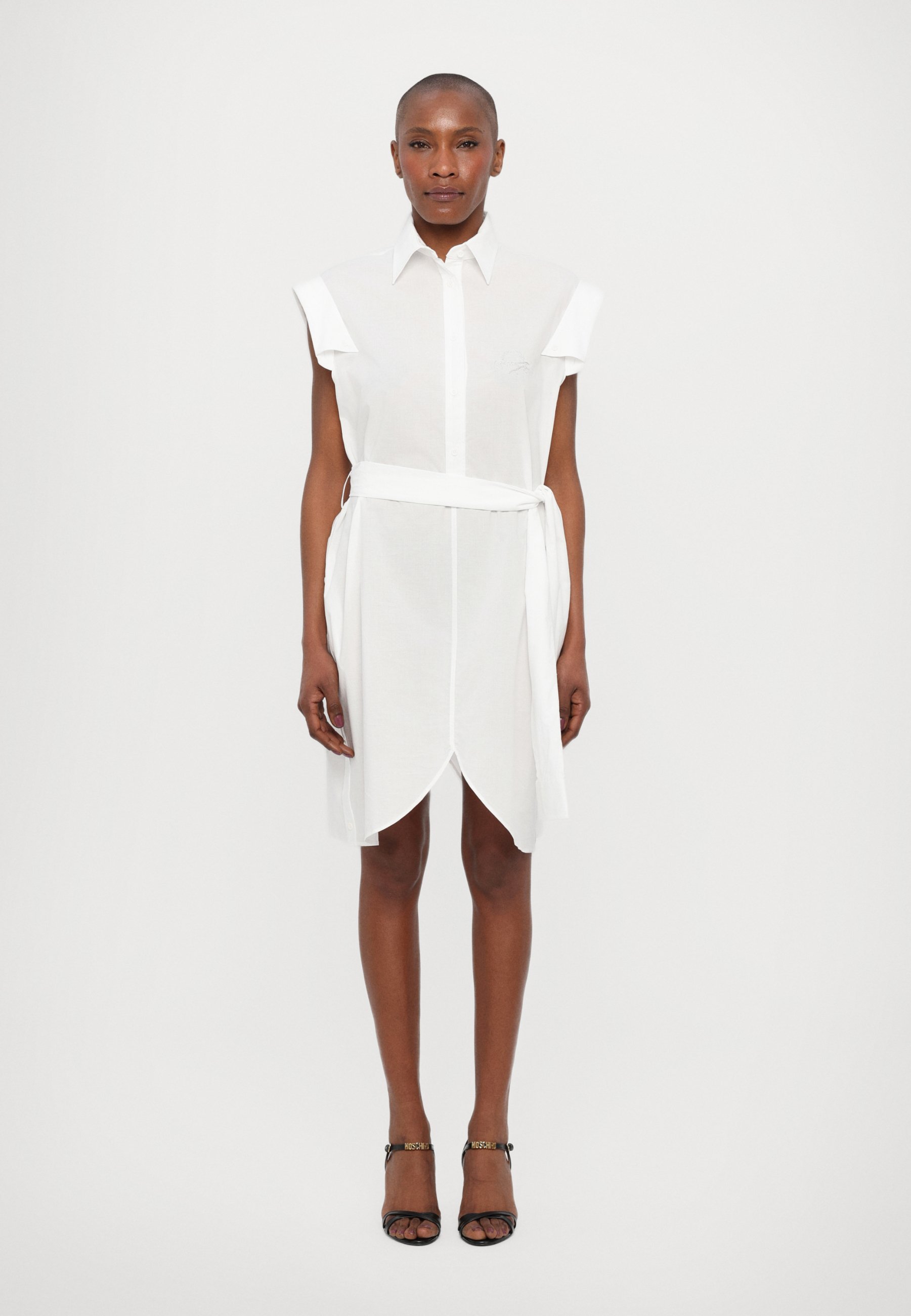 MOSCHINO Shirt dress - white - Zalando