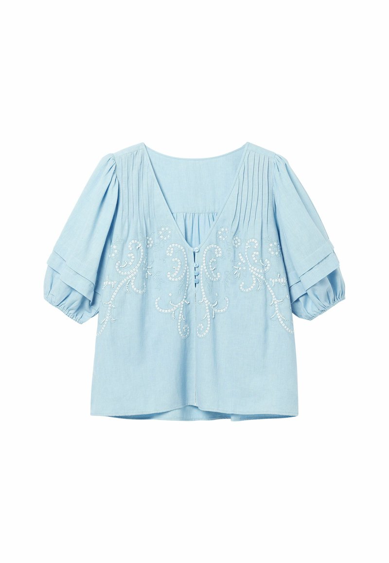 Desigual Blouse blauw Desigual Blouse blauw