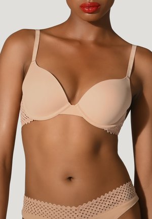 ROMANTIC NET - Push-up BH - rose tan
