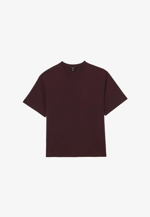Reiss, T-Shirt basic - bordeaux