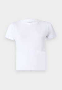 SOPHIA CROPPED TEE - Βασικό μπλουζάκι - white