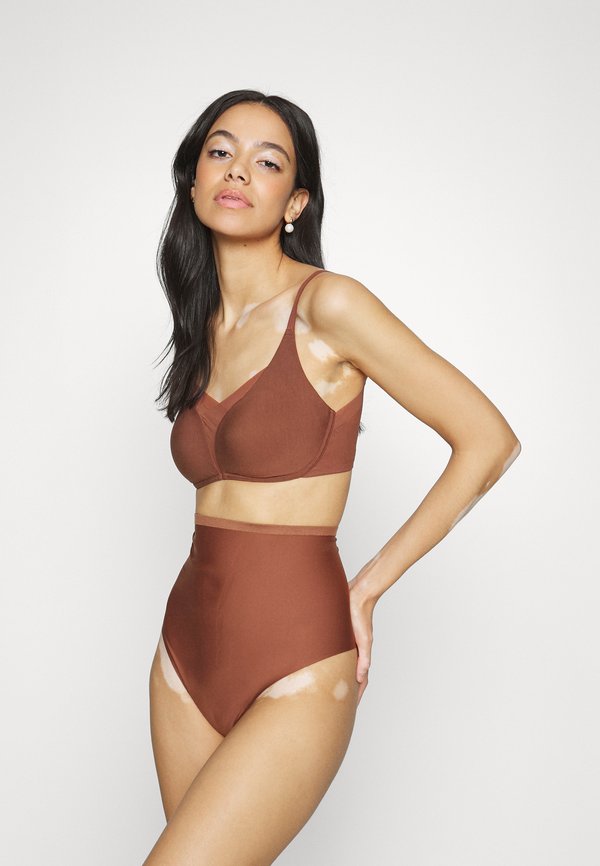 Push-up bra - dark caramel2