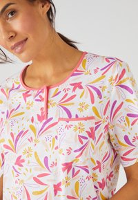 Damart Camicia da notte - Graphic Red