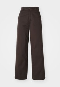 247 LOOSE WORK PANT W - Pantalon classique - dark brown