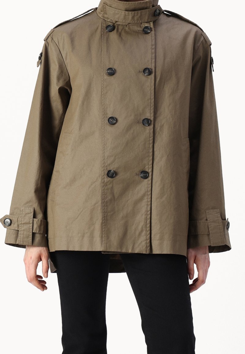 YAS Parkas - dark green