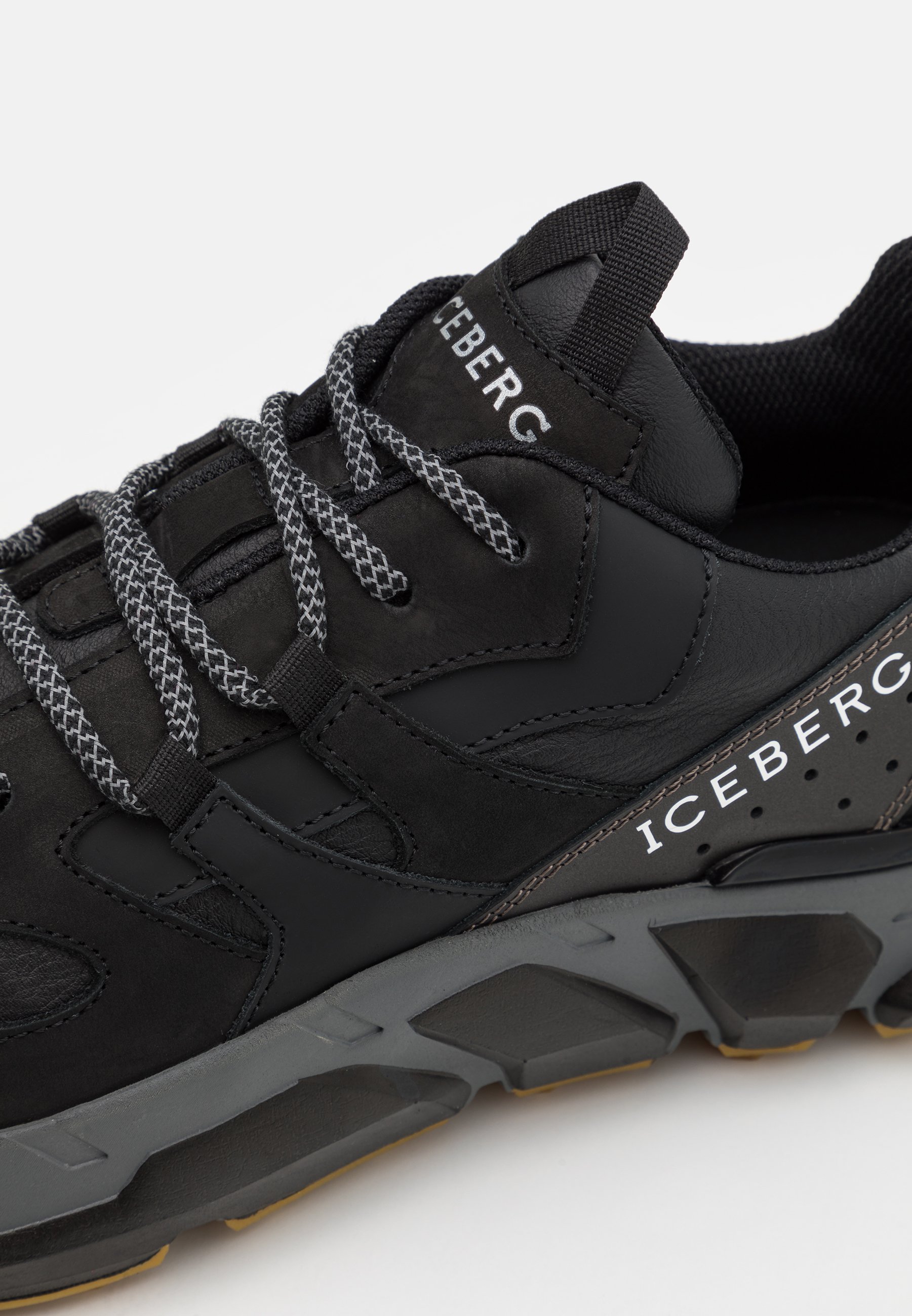 Iceberg SPYDER LOOK - Sneakers laag - black/Zwart - Zalando.nl