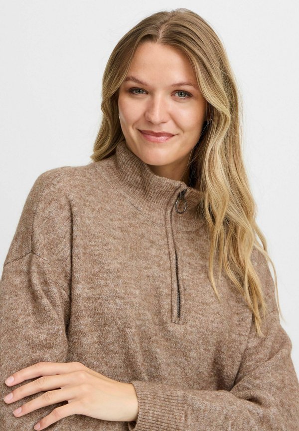 FRSANNY - Jumper dress - rain drum melange3