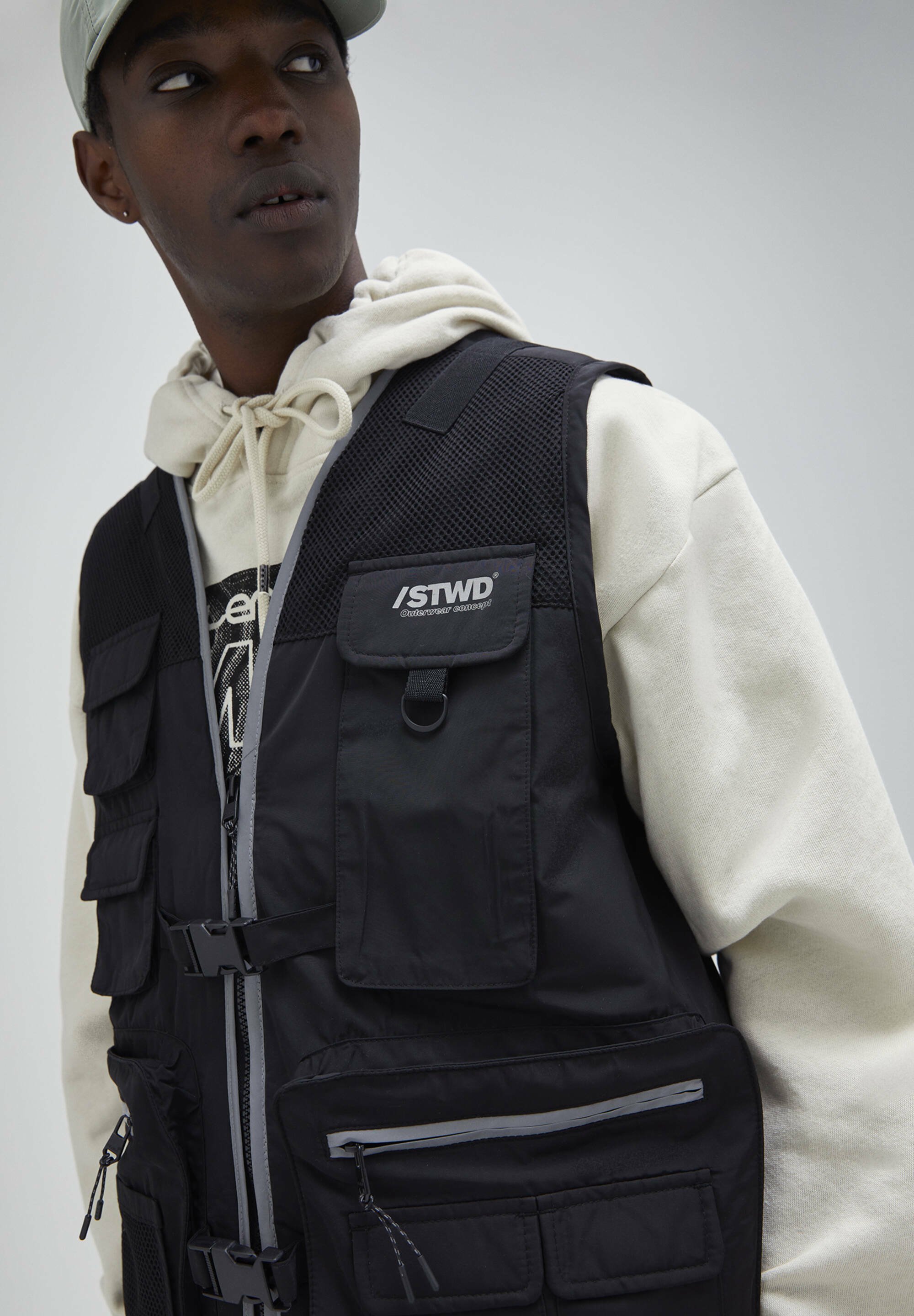 pull and bear veste sans manche