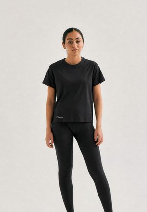 Cuera, ONCOURT SLIT - T-shirt imprimé - black