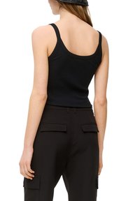QS STRUKTUR - Top - schwarz