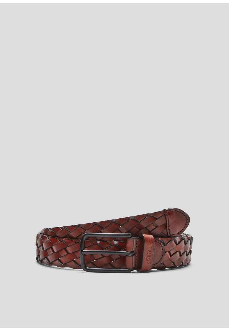 Herren Gürtel klassisch | s.Oliver Gürtel brown/braun - AQ63354 Herren Gürtel klassisch | s.Oliver Gürtel brown/braun - AQ63354