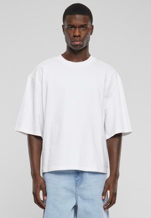 CROPPED - Tricou basic - white