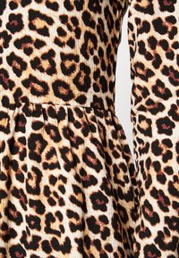 JDY Tall JDYLOTUS O NECK LONG DRESS - Φόρεμα ημέρας - tapioca