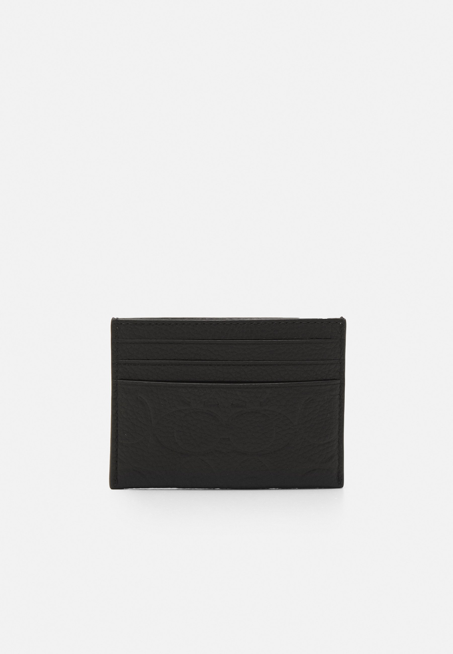 black coach card wallet