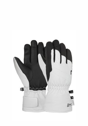 ANGIE - Gloves - white black